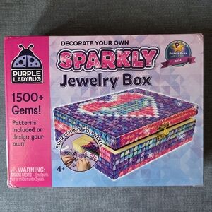 Sparkly Jewelry Box - Multicolor Gem Kit
